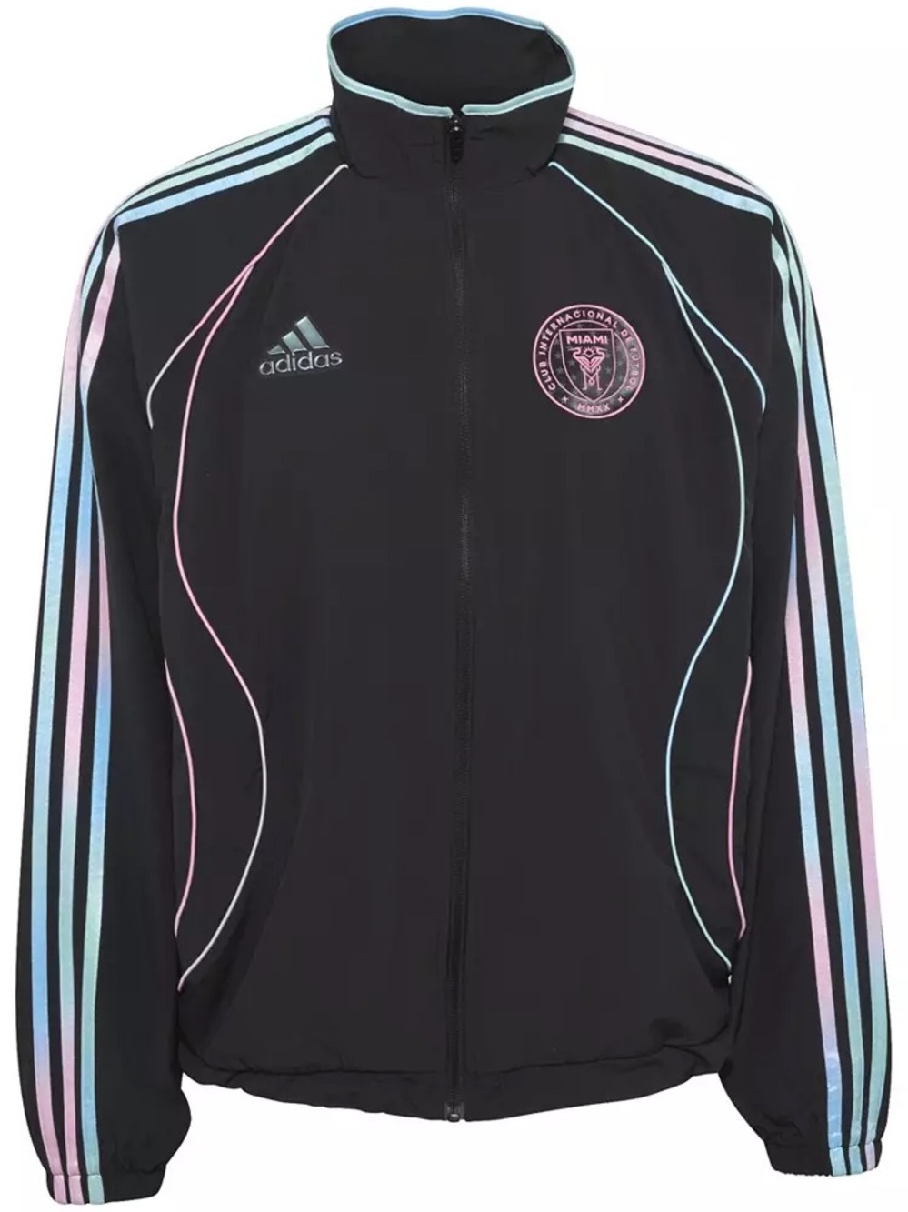 Adidas x Audi Revolut F1 Team Inter Miami Track Jacket Mens XL Black Zip MLS NWT